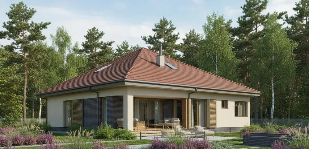 Проект Двухэтажный дом 14 на 15, 231 м2