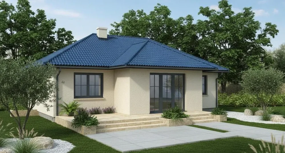 Проект Одноэтажный дом 12 на 10, 94 м2