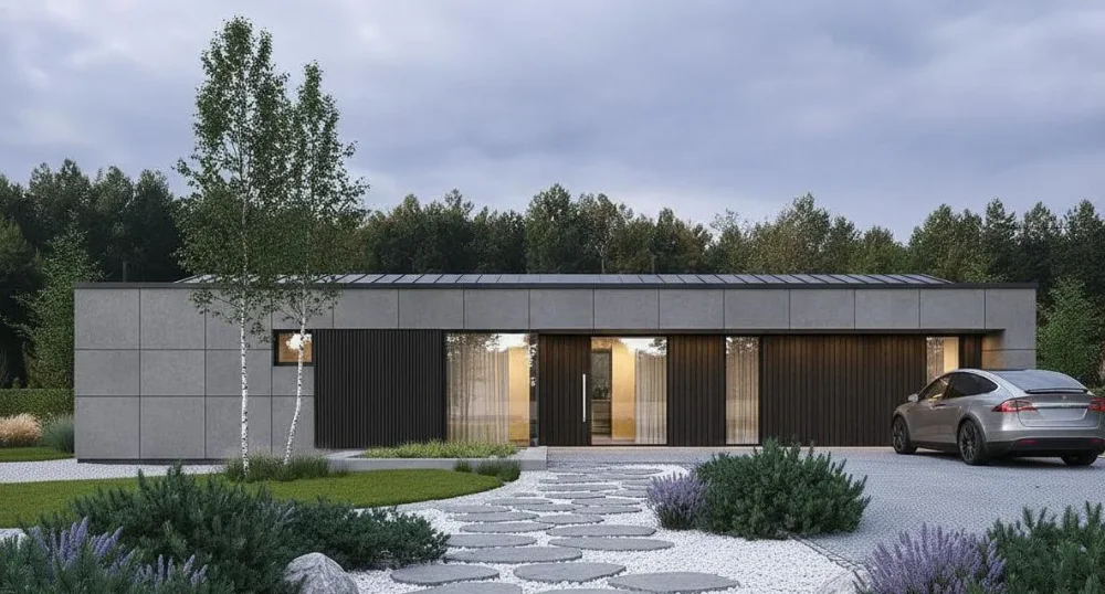 Проект Одноэтажный дом 20 на 24, 240 м2