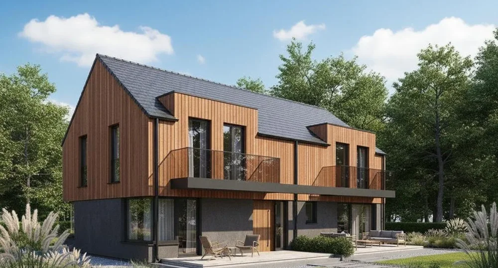 Проект Двухэтажный дом 4 на 12, 126 м2